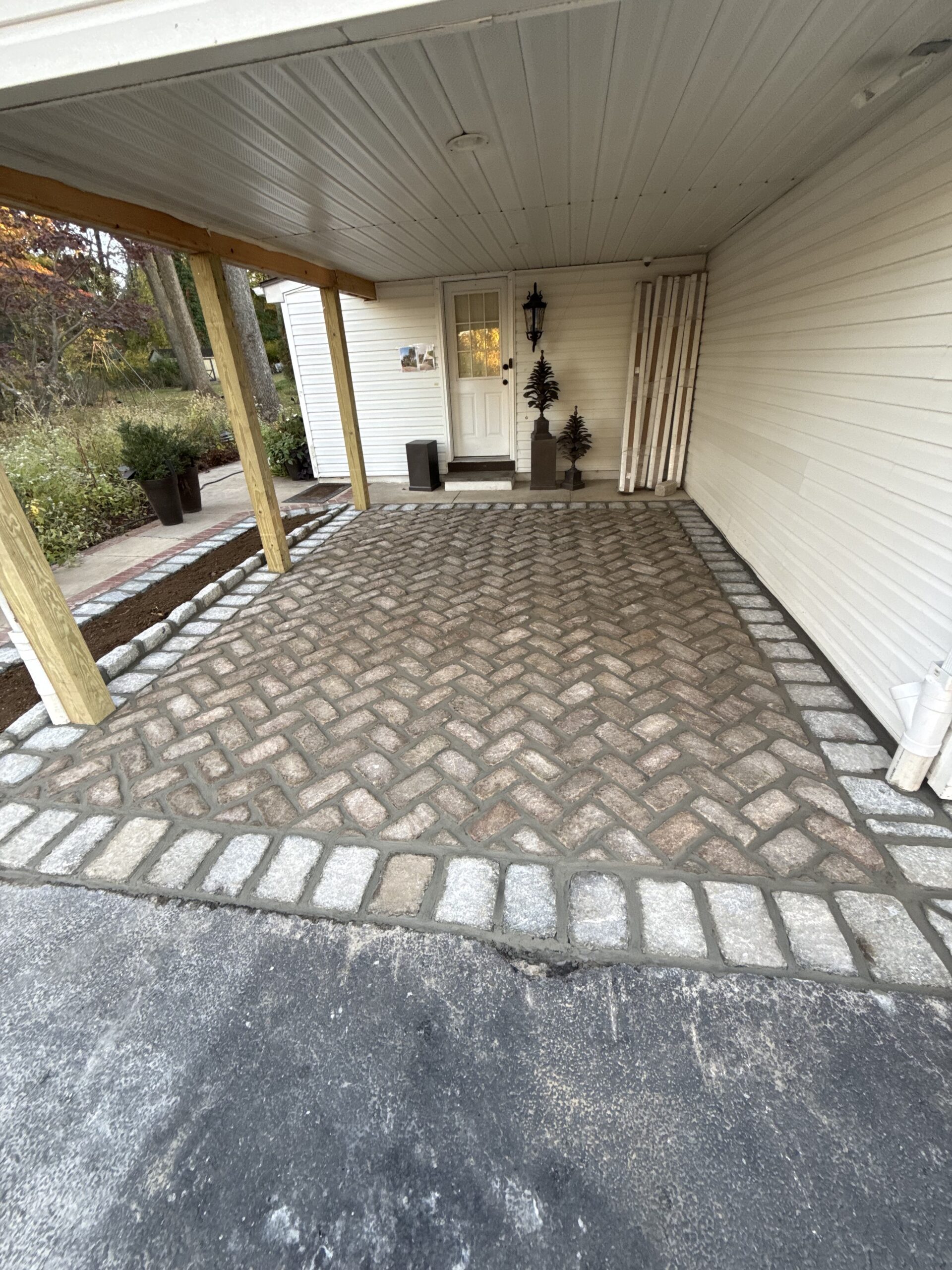 Belgium Block Driveway